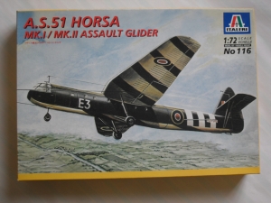 ITALERI 1/72 116 A.S.51 HORSA Mk.I/Mk.II ASSAULT GLIDER